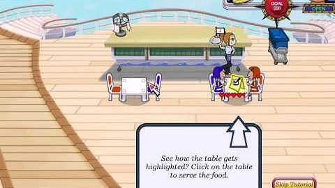Diner Dash Flo on The Go Level 1-1