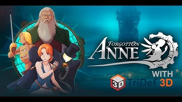 Forgotton Anne: Act# 1- HDR10 4K Ultra Mode On PC With TriDef® 3D