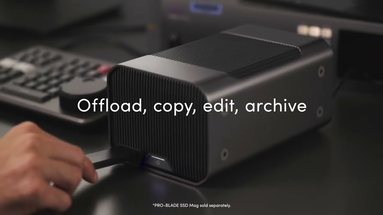 SanDisk Professional 16TB G-RAID PROJECT 2 2-Bay Thunderbolt 3
