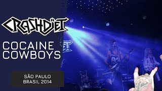 Crashdïet-Cocaine Cowboys@Carioca Club,São Paulo,15/10/2014