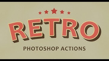 How to Use Free Retro Effects Photoshop Actions
