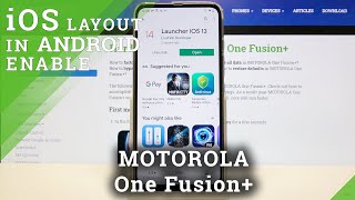 How to Download iOS Launcher on Motorola One Fusion+ - Install Apple Layout screenshot 5