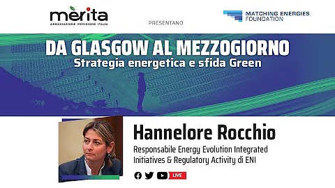 Da Glasgow al Mezzogiorno - Strategia energetica e...