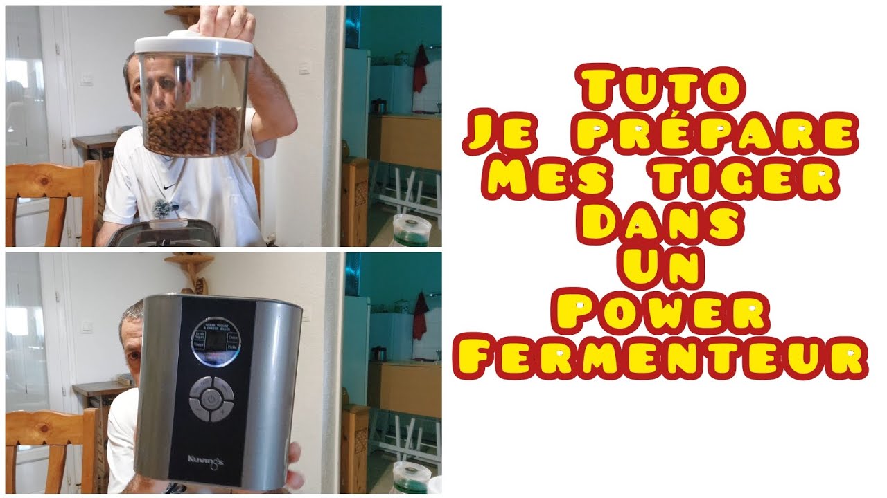J'utilise un power fermenteur pour préparer mes graines.(peche de la carpes) 👍👍👍