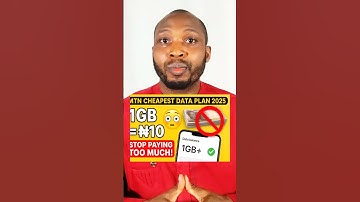 Cheap Data App | Buy 1GB For Just 10Naira - MTN Cheapest Data Plan 2025 #cheapestdata #mtndata