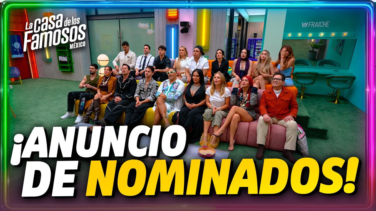 Galilea Montijo anuncia a los primeros NOMINADOS en #LaCasaDeLosFamososMX