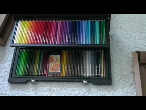 Unboxing the 120 Faber-Castell Polychromos Colored Pencils