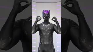 AMAZING REAL-LIFE BLACK PANTHER SUIT 🔥 #Shorts | Jeremy Lynch