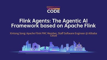 Flink Agents: The Agentic A IFramework based on Apache Flink