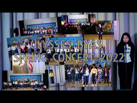 Ulysses Byas Elementary School Spring Concert 2022