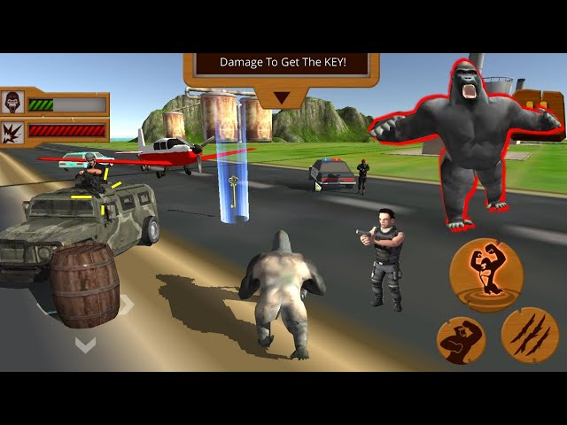 Simulador de gorila, The Gorilla, jogo do gorila na floresta, king kong jogo,  joguinho do gorila kid 