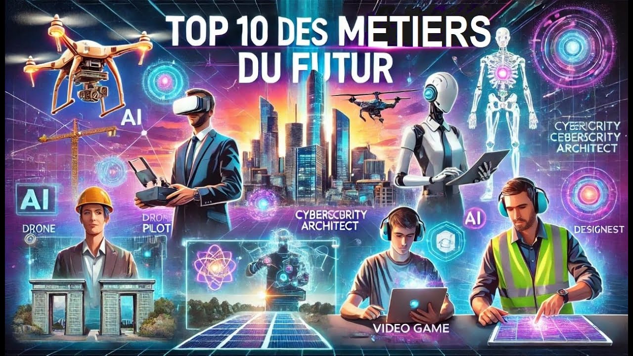 🌍 Les 10 métiers du futur les plus prometteurs ! 🚀 - YouTube