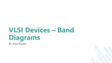 VLSI Devices | Band Diagram