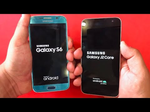 Samsung Galaxy S6 vs Samsung Galaxy J2 Core 2020