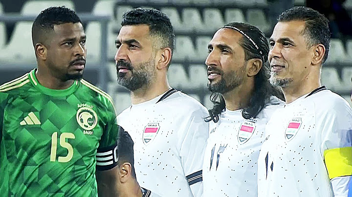 مباراة حامية وحالة طرد تأهل العراق وخروج السعودية - كأس الخليج للقدامى