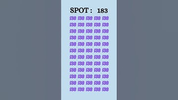 can you find 183 in 5 seconds? #wordpuzzlegame #game #mathematics #mindbendingquiz #puzzle