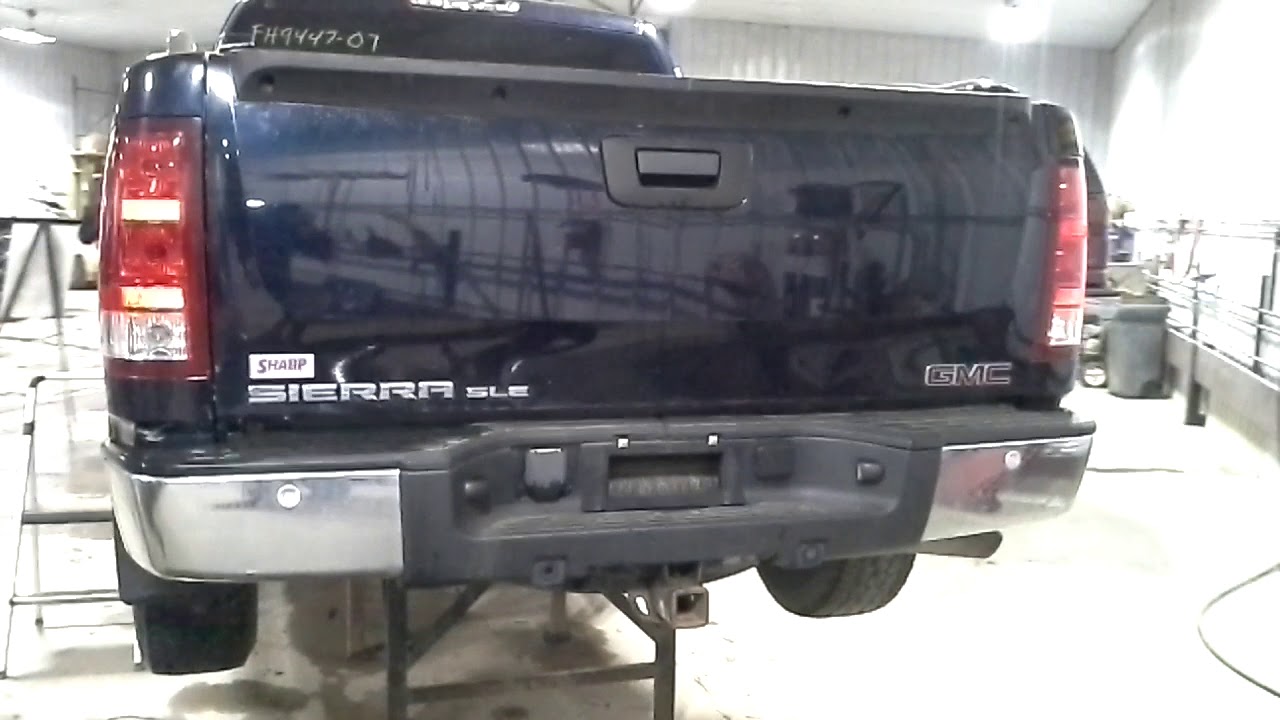 PARTS FOR 2007 GMC SIERRA 1500 SLE FH9447 - YouTube