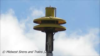 Aca Banshee 110 - Cadott, Wi Chippewa County Storm Siren Test 662022