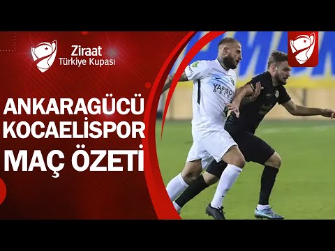 Ankaragücü 1 - 2 Kocaelispor | Maç Özeti | Ziraat Türkiye Kupası 3. Tur Maçı | 03.11.2020
