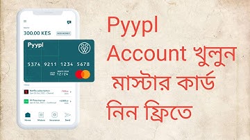 মাত্র 2 মিনিটে pyypl একাউন্ট খুলুন। ফ্রী তে মাস্টার কার্ড নিন । ফ্রী ফায়ার topup করুন
