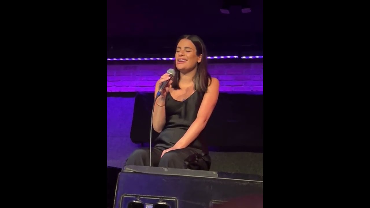 Lea Michele singing Glitter in the Air Lea Michele Live 07/22/22