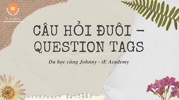 Câu hỏi đuôi trong tiếng Anh/ Question tags - Dùng sao cho dễ hiểu?