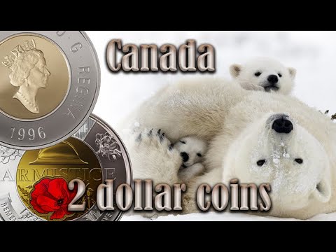 My collection of Canadian two-dollar coins (Toonie collection): Part 1