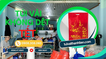 Túi Vải Không Dệt Tết Mới Nhất tại Túi Vải Thành Tiến