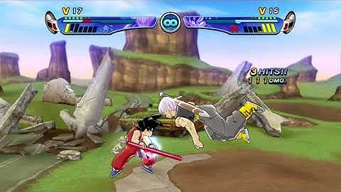 Dragon Ball Z: Budokai 3, Trunks VS Kid Goku!