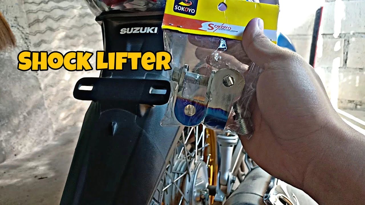 Installing Shock Lifter | Shock Extender | Suzuki Smash115