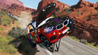 Satisfying Rollover Crashes #1 | BeamNG DRIVE