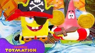 Spongebob Toys Collect Gold On Their Water Park Adventure   Toymation