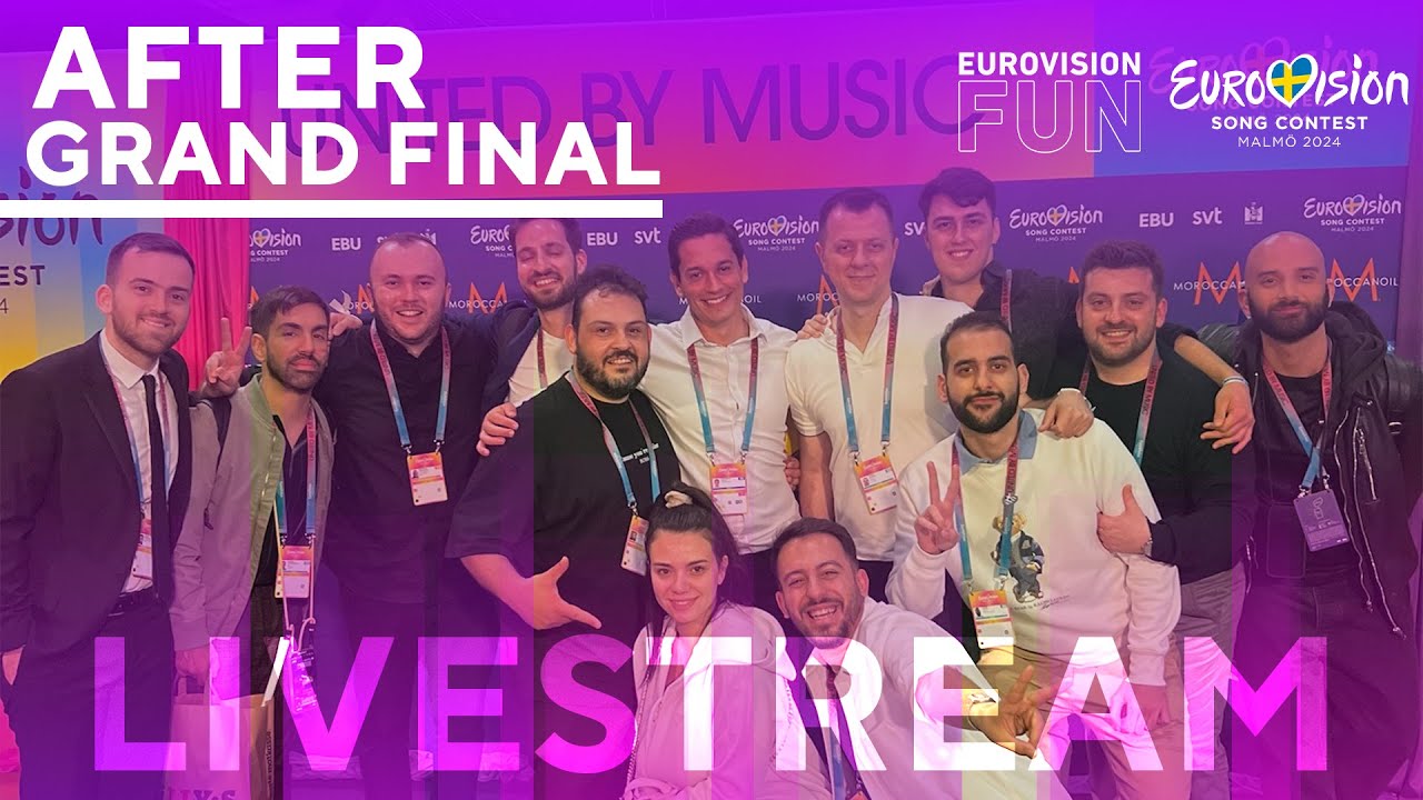 Live Talk! EUROVISION 2024 FINAL RESULTS EurovisionFun Live Stream