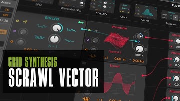 Vector Synthesis in Bitwig Grid with the Scrawl Oscillator