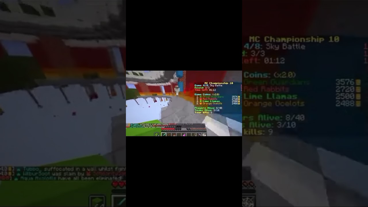 Technoblade does a 1v6 Clutch at MCC 