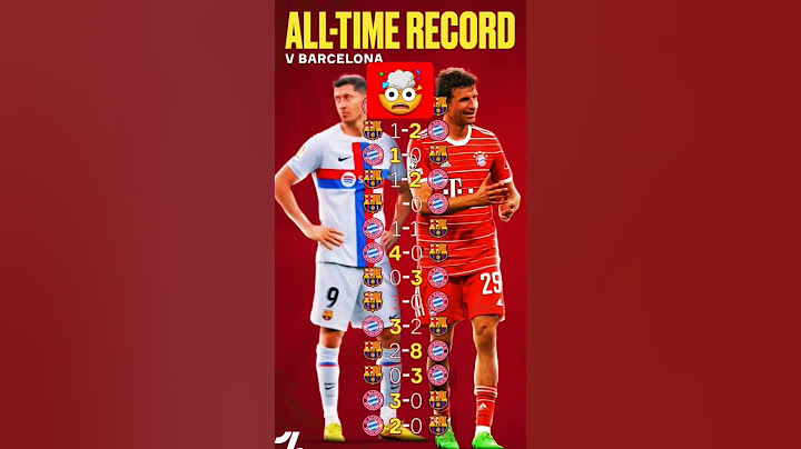 برشلونة ضد بايرن ميونخ 🤯 تاريخ المواجهات 🔥
