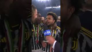 Adrien Rabiot & Moise Kean crash Weston McKennie's interview! 😅