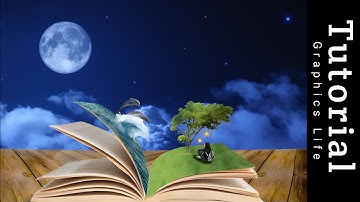 Story Book Manipulation Photoshop Tutorial