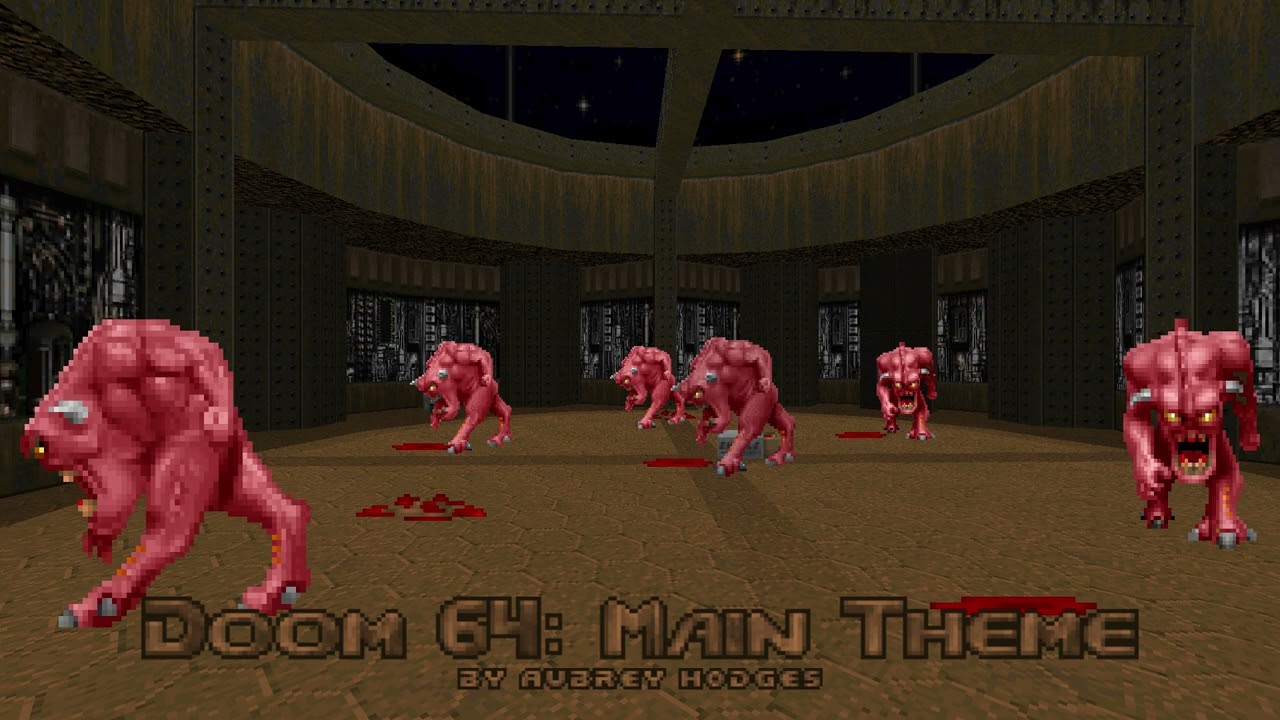 Doom 64: Main Theme - Doom 64 for Doom II OST - Title / map33 [Custom Doom Music]