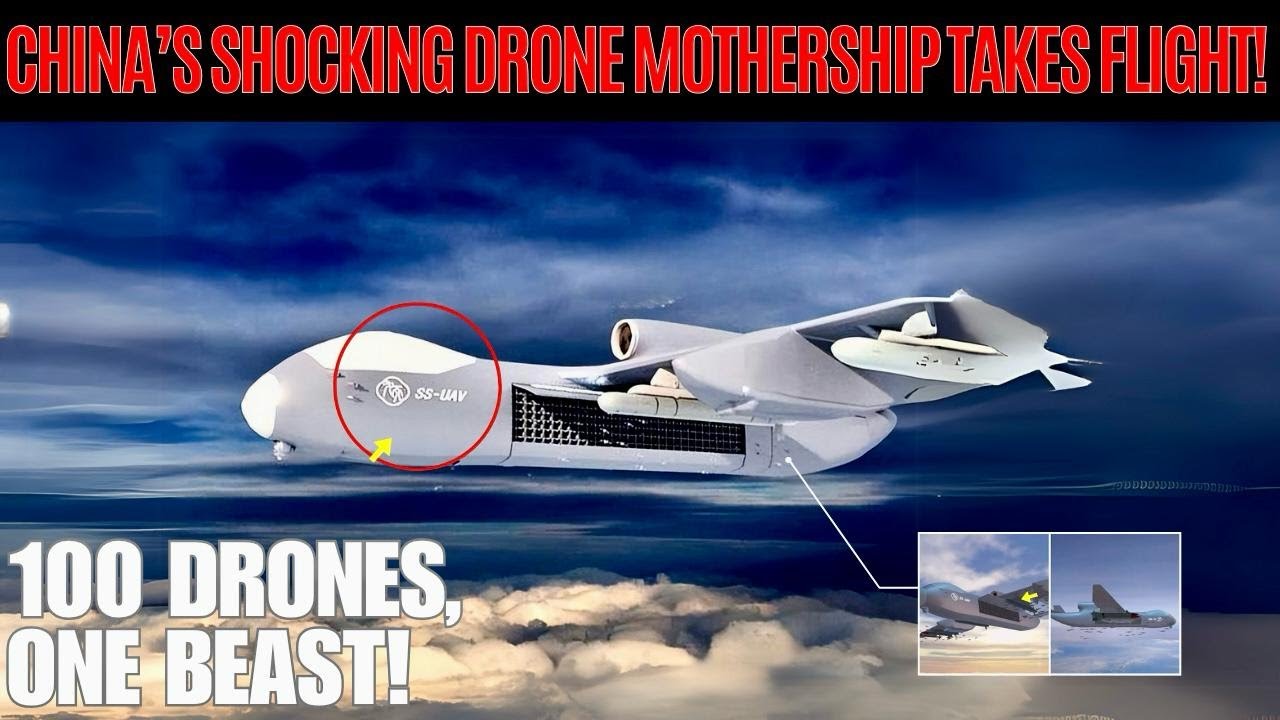 China Reveals World's First Drone 'Mothership' Carrier! - YouTube