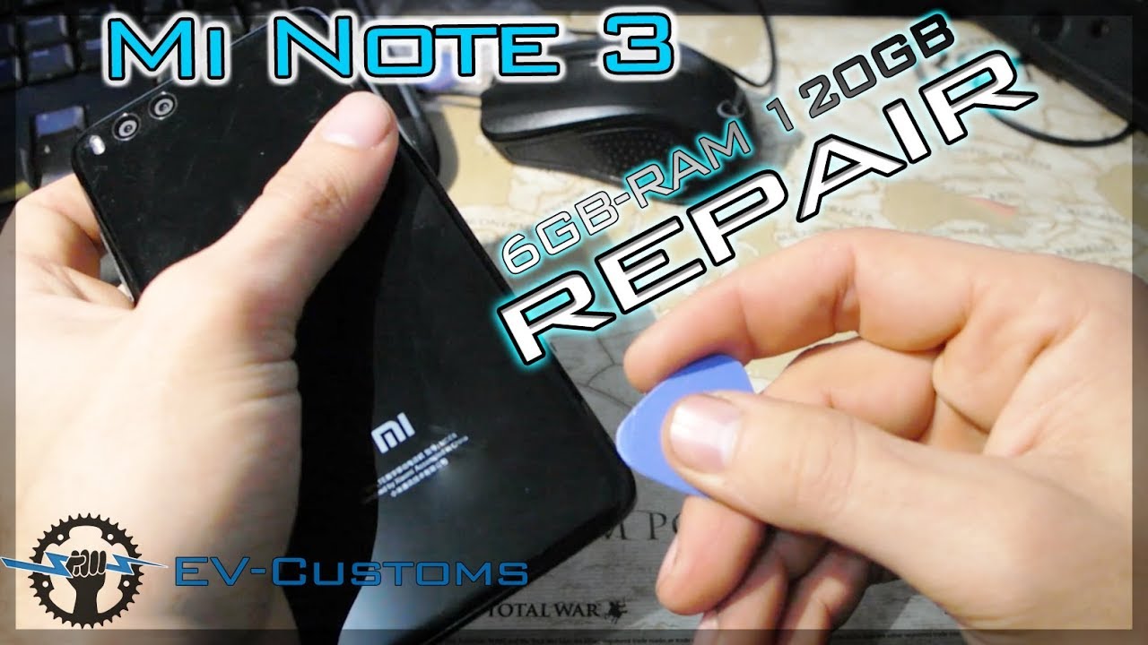 Xiaomi Mi Note 3  6GB 128GB - Soap Water Damage Repairing