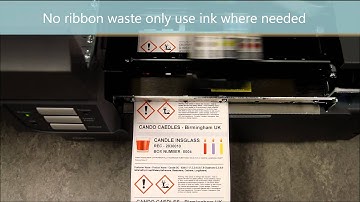 GHS CLP BS5609 DURABLE LABELS - PRIMERA LX900e KTEC GROUP UK