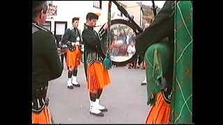 Kilcar Pipe Band 17 March 1996