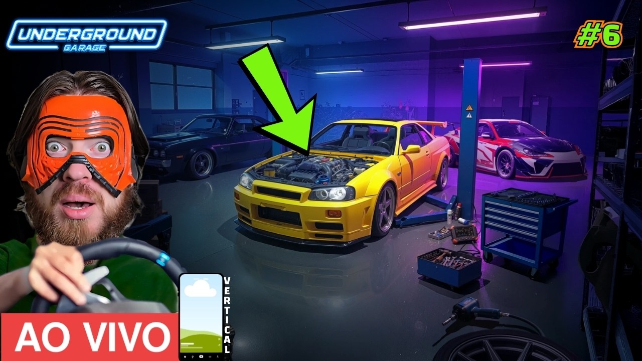 🔴📱 PEGANDO NÍVEL 524 PRA LIBERAR A MISSÃO FINAL! | Underground Garage #6