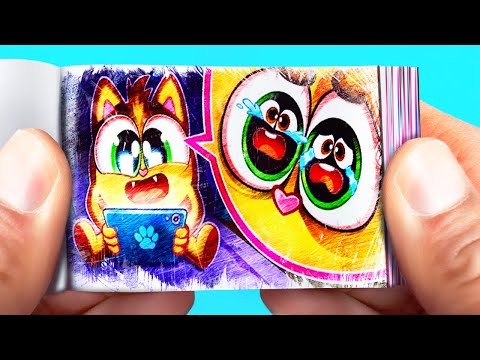 Keep Your Eyes Healthy Flip Book | Funny Cartoons For Kids | Nursery Rhymes