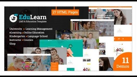EduLearn Hub - Multi-Purpose LMS & Education Template | Themeforest Templates