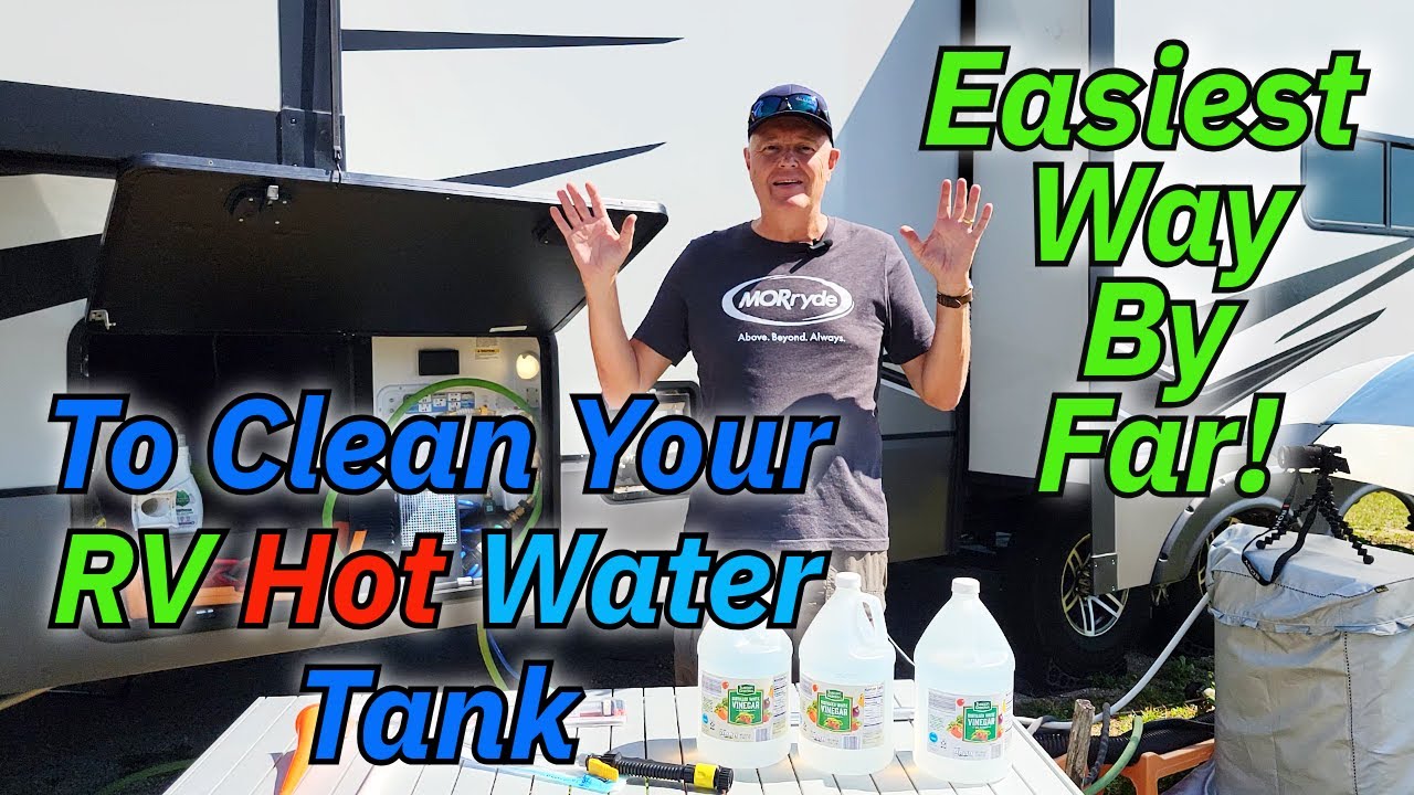 Easiest Way By Far to Clean/Descale your RV Hot Water Tank and Replace