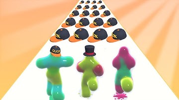 MAX LEVELS in Blob Runner 3d - All Levels - Android IOS Gameplay - Levels (122-124).