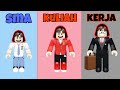 Yuta, Mio Dan Baby Celine Naik Tower Dari TK Sampai Kerja || ROBLOX