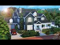 Large 6 Sim Family Home || The Sims 4: Speed Build